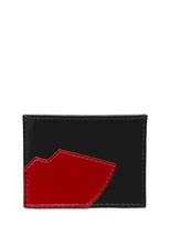 Thumbnail for your product : Lulu Guinness Lip Patent Leather Card Holder