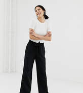 Thumbnail for your product : Pimkie wide leg trousers in black