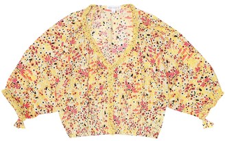 Poupette St Barth Kids Ariel floral blouse