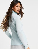 Thumbnail for your product : Gestuz Gestuz Wilma fineknit rollneck jumper in blue