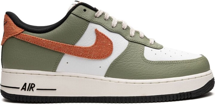 Nike Air Force 1 Low Oil Green sneakers - ShopStyle