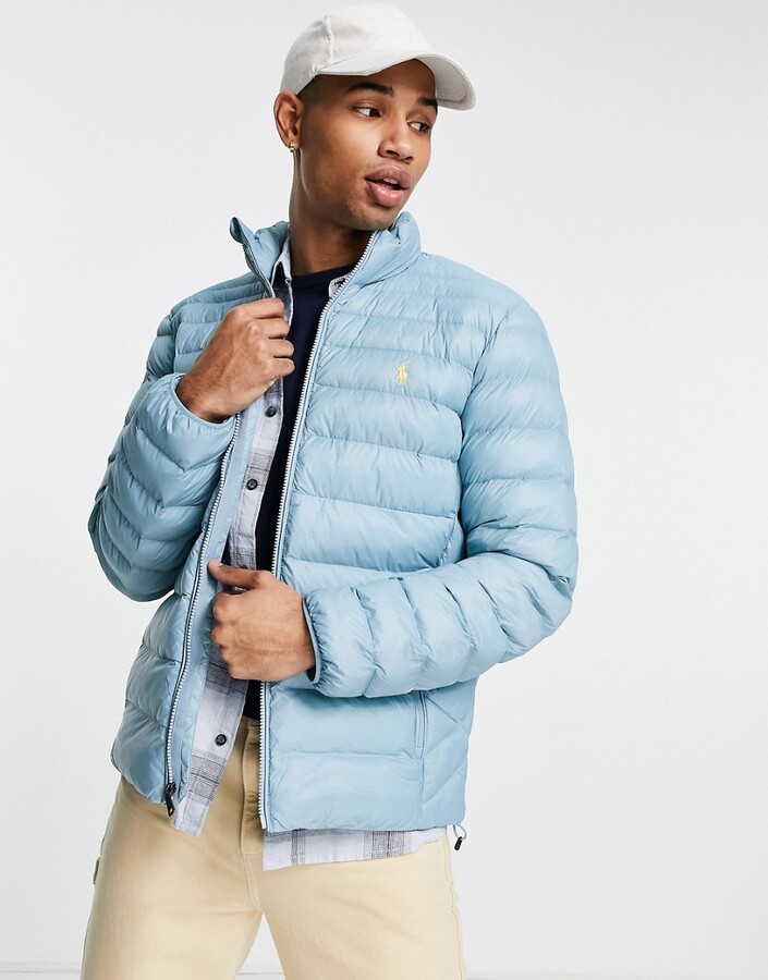 polo mens bubble jacket