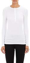 Thumbnail for your product : ATM Anthony Thomas Melillo Women's Ribbed Henley - White