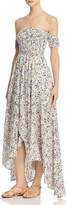 Thumbnail for your product : Olivaceous Off-the-Shoulder Floral Maxi Dress