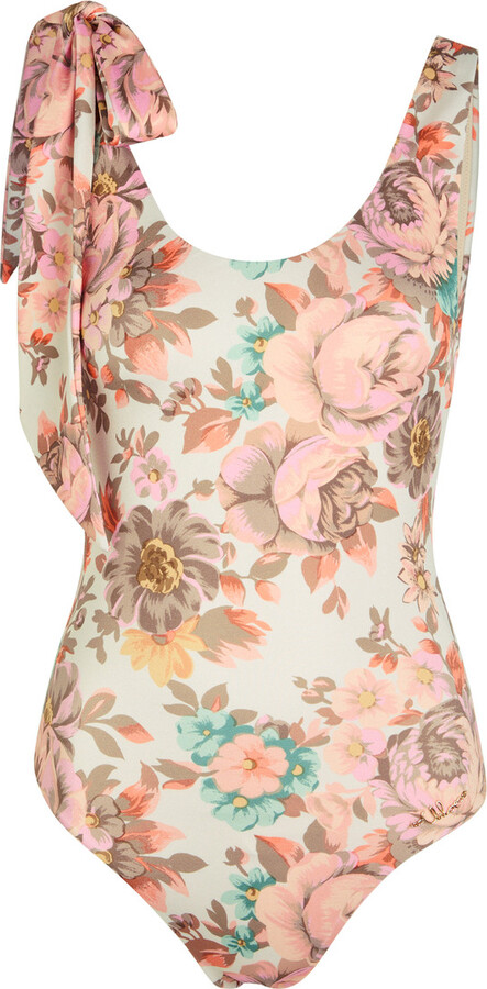 Chloé Floral-print Swimsuit