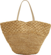 Thumbnail for your product : btb Los Angeles Sera Straw Beach Tote Bag