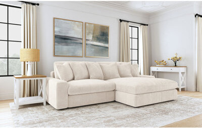 Hokku Designs Upton Reversible Sectional Sofa