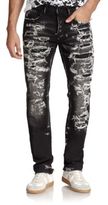 Thumbnail for your product : PRPS Harley Distressed Straight-Leg Jeans