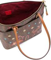 Thumbnail for your product : Etro dear and fox print tote