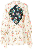 Christopher Kane archive floral mini dress