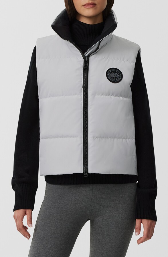 Canada Goose Grandview Black Label Crop 750 Fill Power Down Puffer Vest