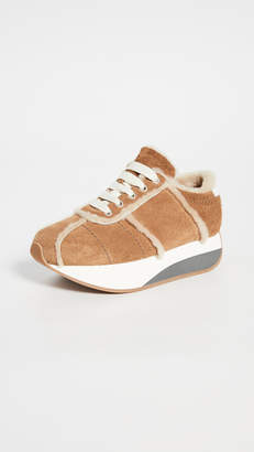 Marni Platform Lace Up Sneakers
