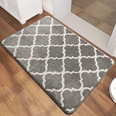 1x Non-Slip Kitchen Mat Doormat Antique Floor Runner Rug for Bedroom Living Room 