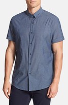 Thumbnail for your product : Kenneth Cole Reaction Kenneth Cole New York Regular Fit Short Sleeve Sport Shirt