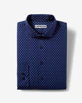 Thumbnail for your product : Express Classic Fit Micro Dot Dress Shirt