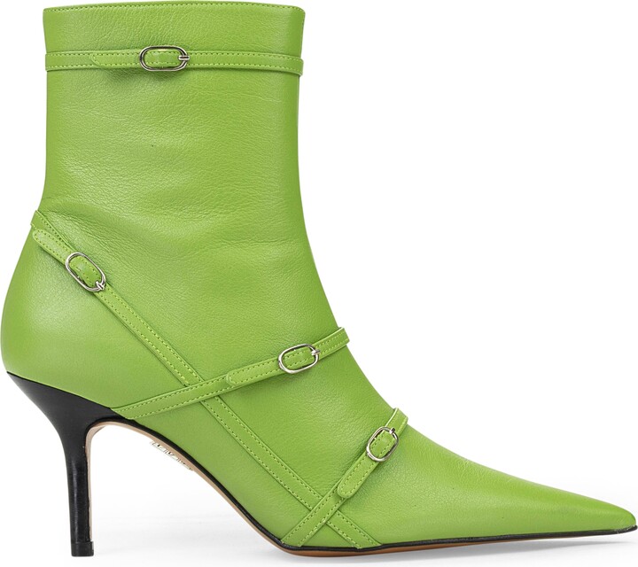 Abra Belt Boot - Green