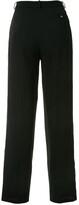Thumbnail for your product : Chanel Pre Owned Logo Ribbon Tailored Trousers