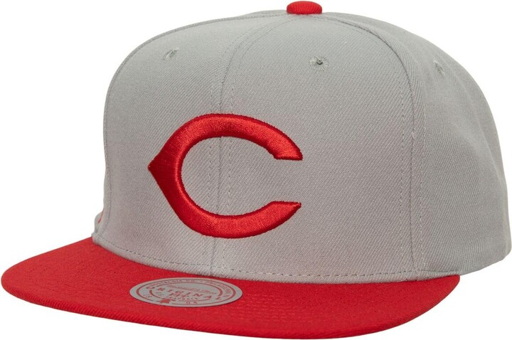 Mitchell & Ness White, Red Montreal Expos Bases Loaded Fitted Hat for Men