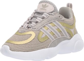 gold adidas baby shoes