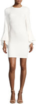 Thumbnail for your product : Alice + Olivia Dora Fitted Trumpet-Sleeve Cocktail Dress