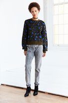 Thumbnail for your product : Ecote Brushed Leopard Crew-Neck Sweater