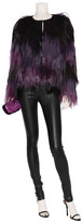 Thumbnail for your product : Emilio Pucci Brown and Purple Fur Jacket