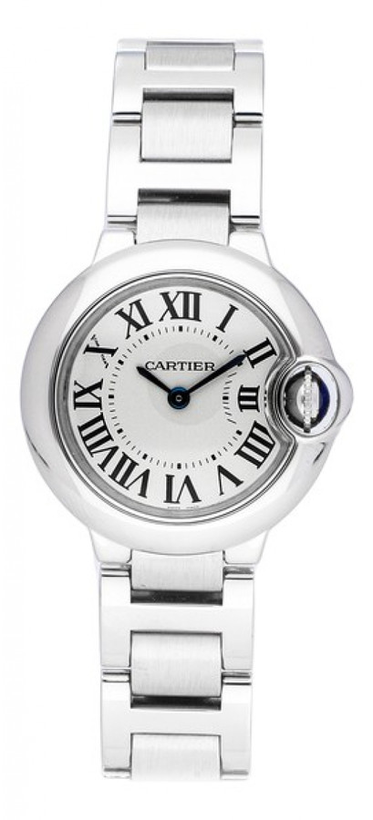 Cartier Ballon bleu Silver Steel Watches