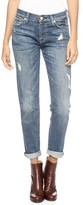 Thumbnail for your product : 7 For All Mankind Movember Josephina Jeans with Rolled Hem