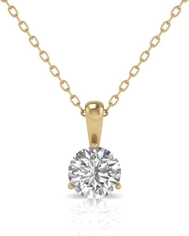 Diana M Lab Grown Diamonds Diana M. 14K 0.50 Ct. Tw. Lab-Grown Diamond Necklace