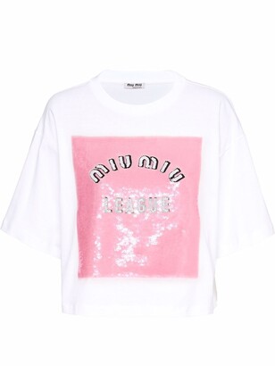 Miu Miu White Women's Tops | Shop the world's largest collection 