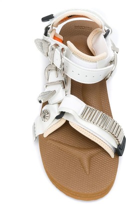 Suicoke Platform Side Buckle Sandals