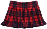 Thumbnail for your product : Il Gufo Pleated Tartan Skirt