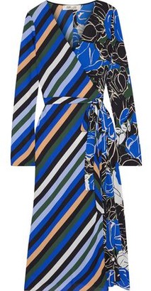 shia crepe wrap dress