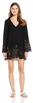 Thumbnail for your product : Kenneth Cole Reaction Women's Scalloped Away V Neck Tunic Coverup