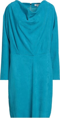 Jitrois Short Dress Turquoise
