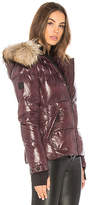 Thumbnail for your product : SAM. Blake Puffer Jacket with Raccoon Fur