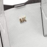 Thumbnail for your product : Michael Kors Large Junie Optic White Pebbled Leather Tote Bag