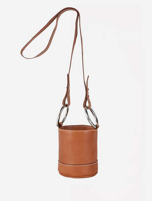 Simon Miller S801 Bonsai Mini Bag with Detachable Strap - Dark Tan