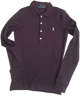 Ralph Lauren Purple Cotton Top for Women