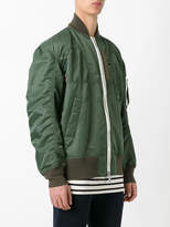Thumbnail for your product : Sacai paneled bomber jacket
