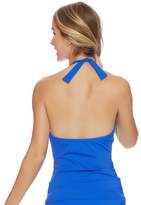 Thumbnail for your product : Nautica Shades Of The Sea Color Block Halter Tankini