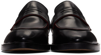 Paul Smith Black and Red Ridley Loafers