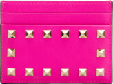 Thumbnail for your product : Valentino Garavani Studded Leather Thin Card Case