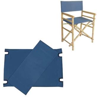 Rizokarpaso Canvas for Bamboo Director Chair Bay Isle Home Color: Black