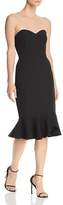 Thumbnail for your product : BCBGMAXAZRIA Strapless Crepe Dress