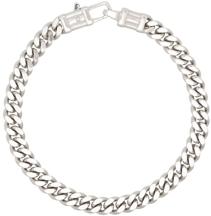 Tom Wood L curb chain bracelet - ShopStyle Jewelry