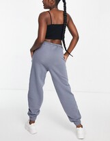 Thumbnail for your product : Collusion Unisex oversized trackies in charcoal co-ord