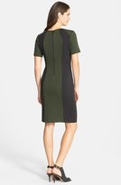 Thumbnail for your product : Laundry by Shelli Segal Colorblock Cotton Blend Sheath Dress