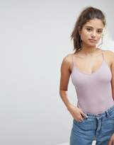 Thumbnail for your product : ASOS Design Cami Body in Fancy Rib