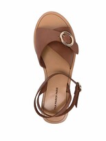 Thumbnail for your product : Tila March Buckle-Detail Flat Sandals